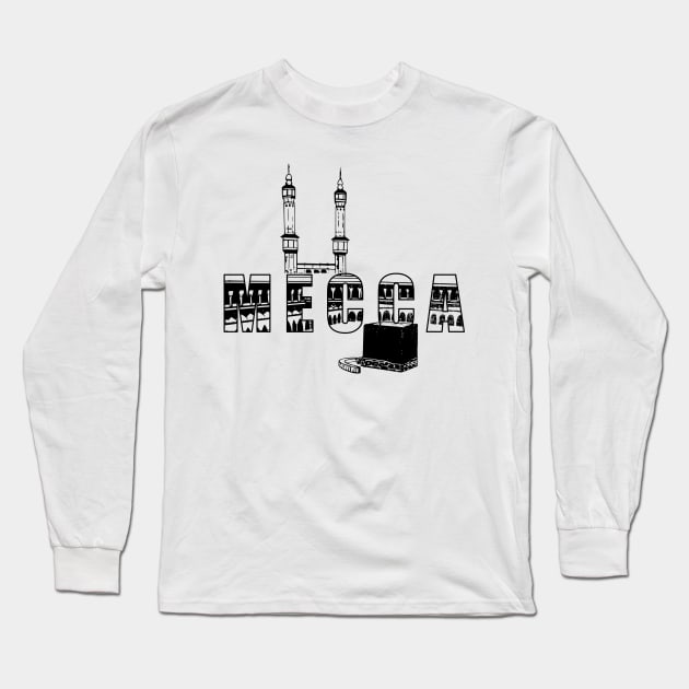 Islam Mecca Classic Long Sleeve T-Shirt by ahmadzakiramadhan